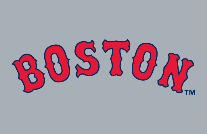 Boston Red Sox 1990-2008 Jersey Logo t shirts DIY iron ons